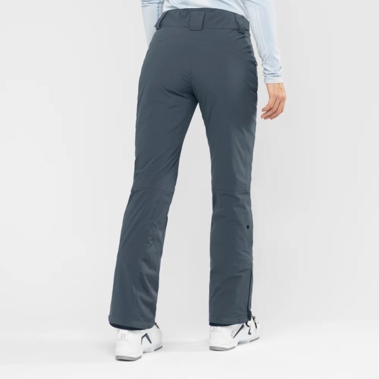 Dark Grey Salomon The Brilliant Women's Ski Pants | PH 61589H